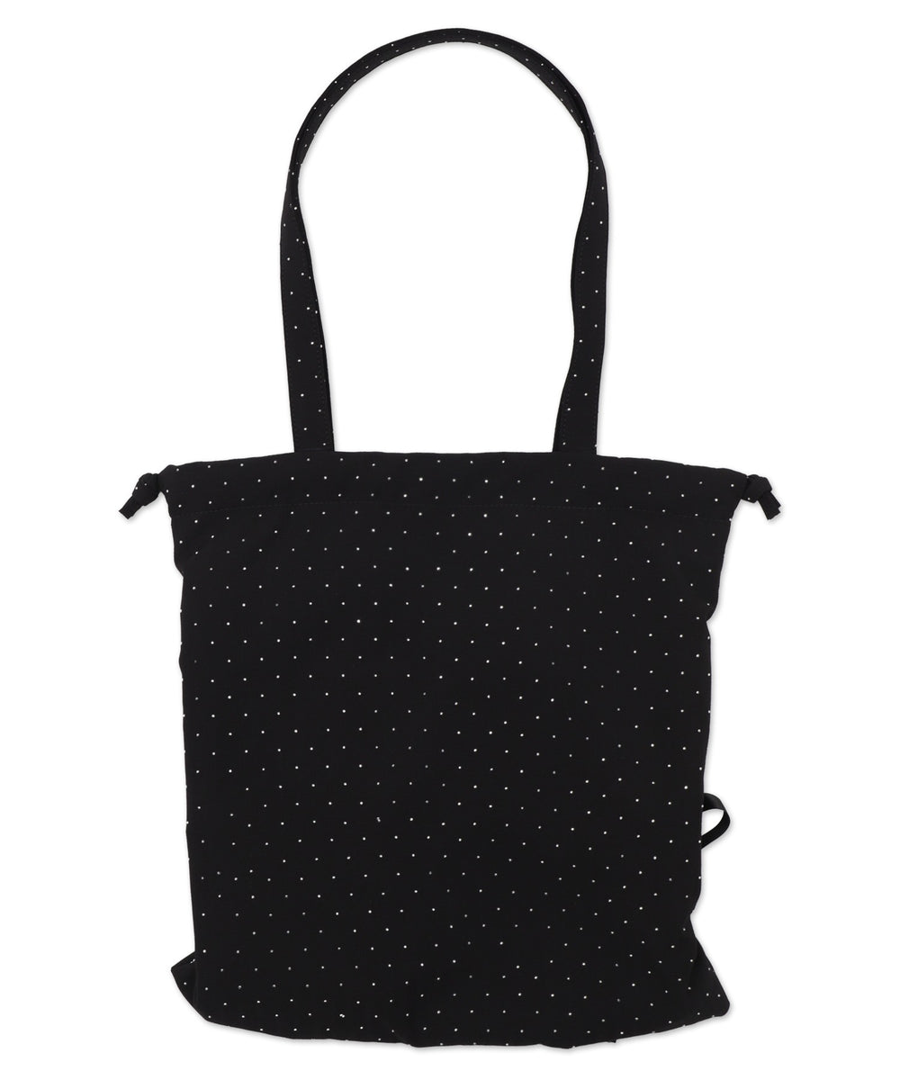 ドロストリボンギャザートート