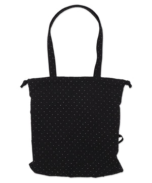 ドロストリボンギャザートート