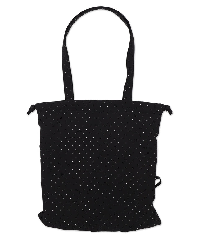 ドロストリボンギャザートート