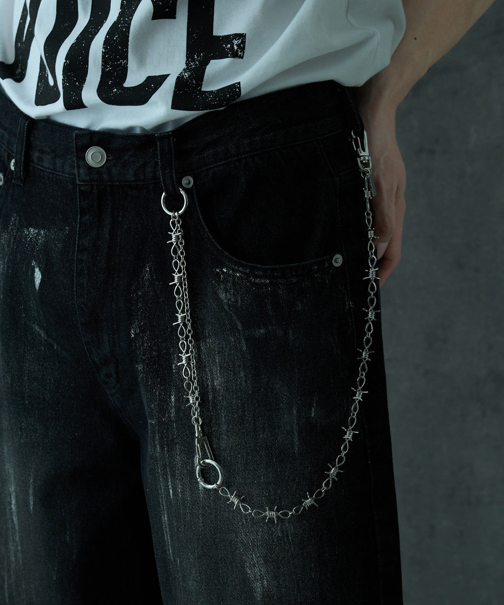 柄4(有刺鉄線チェーン)