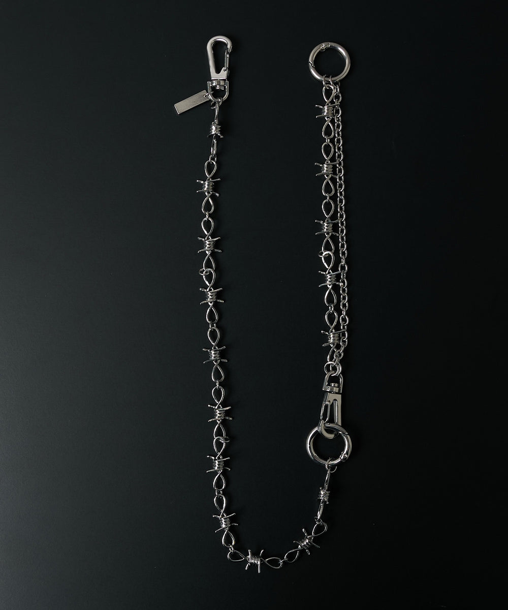 柄4(有刺鉄線チェーン)