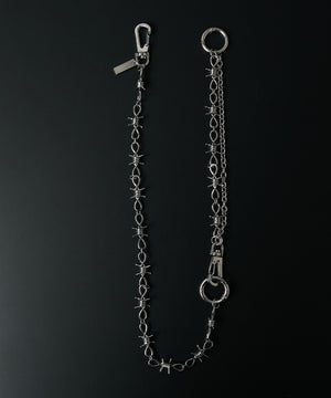 柄4(有刺鉄線チェーン)