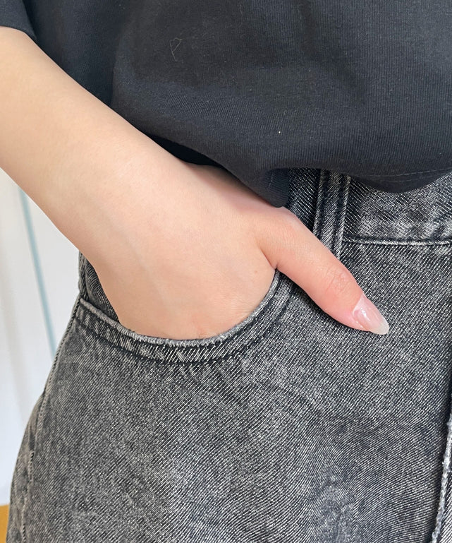 デニムショートパンツ