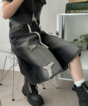 ブラック モデル：155cm M着用