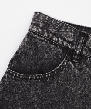 デニムフリルミニスカート