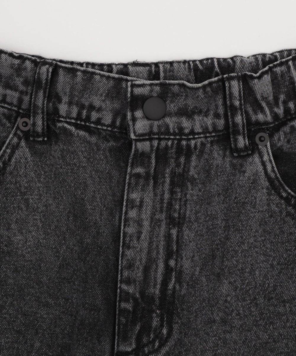 イージー3Dバレルレッグデニムパンツ（JUNIOR）