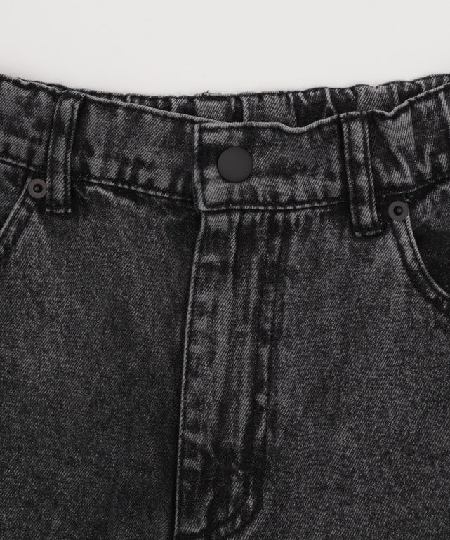 イージー3Dバレルレッグデニムパンツ（JUNIOR）