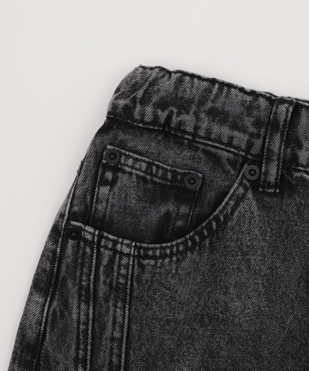 イージー3Dバレルレッグデニムパンツ（JUNIOR）