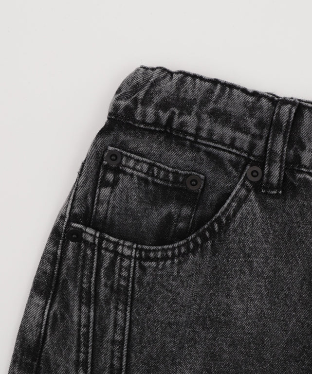 イージー3Dバレルレッグデニムパンツ（JUNIOR）