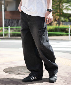 デニムブラックソノタ　モデル:180cm L着用