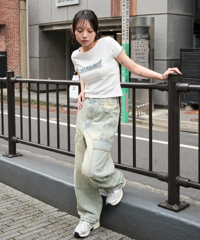 デニム淡　モデル:159cm S着用