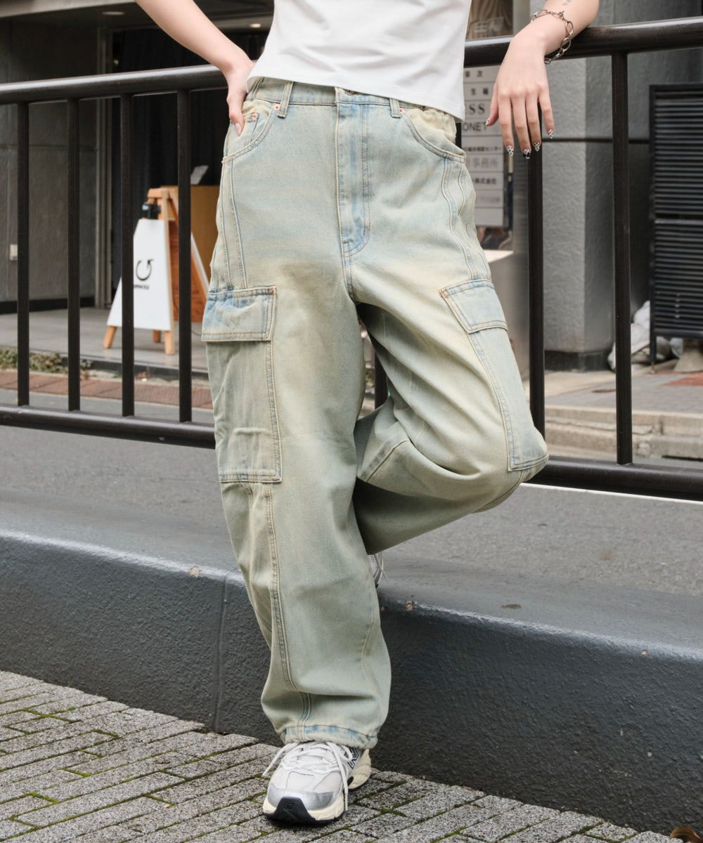 デニム淡　モデル:159cm S着用