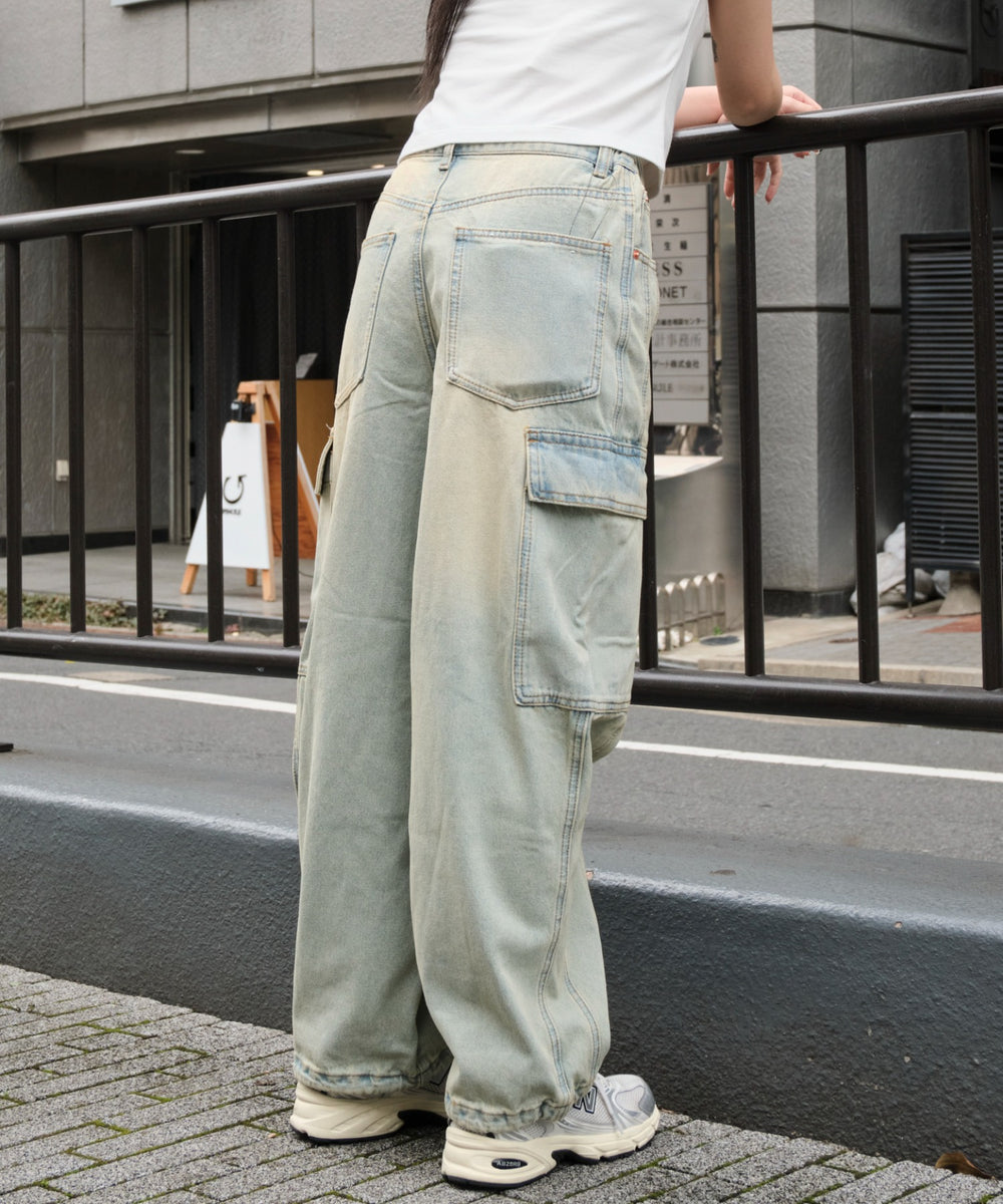 デニム淡　モデル:159cm S着用