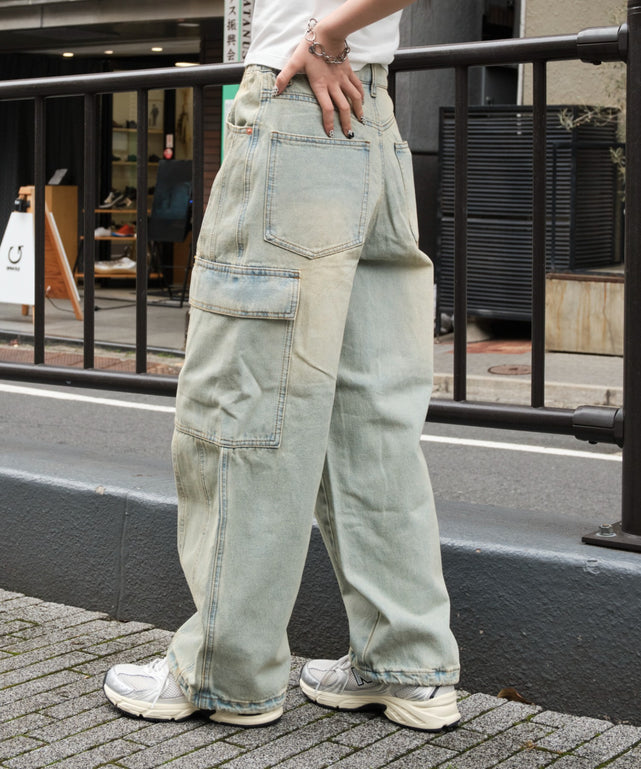 デニム淡　モデル:159cm S着用