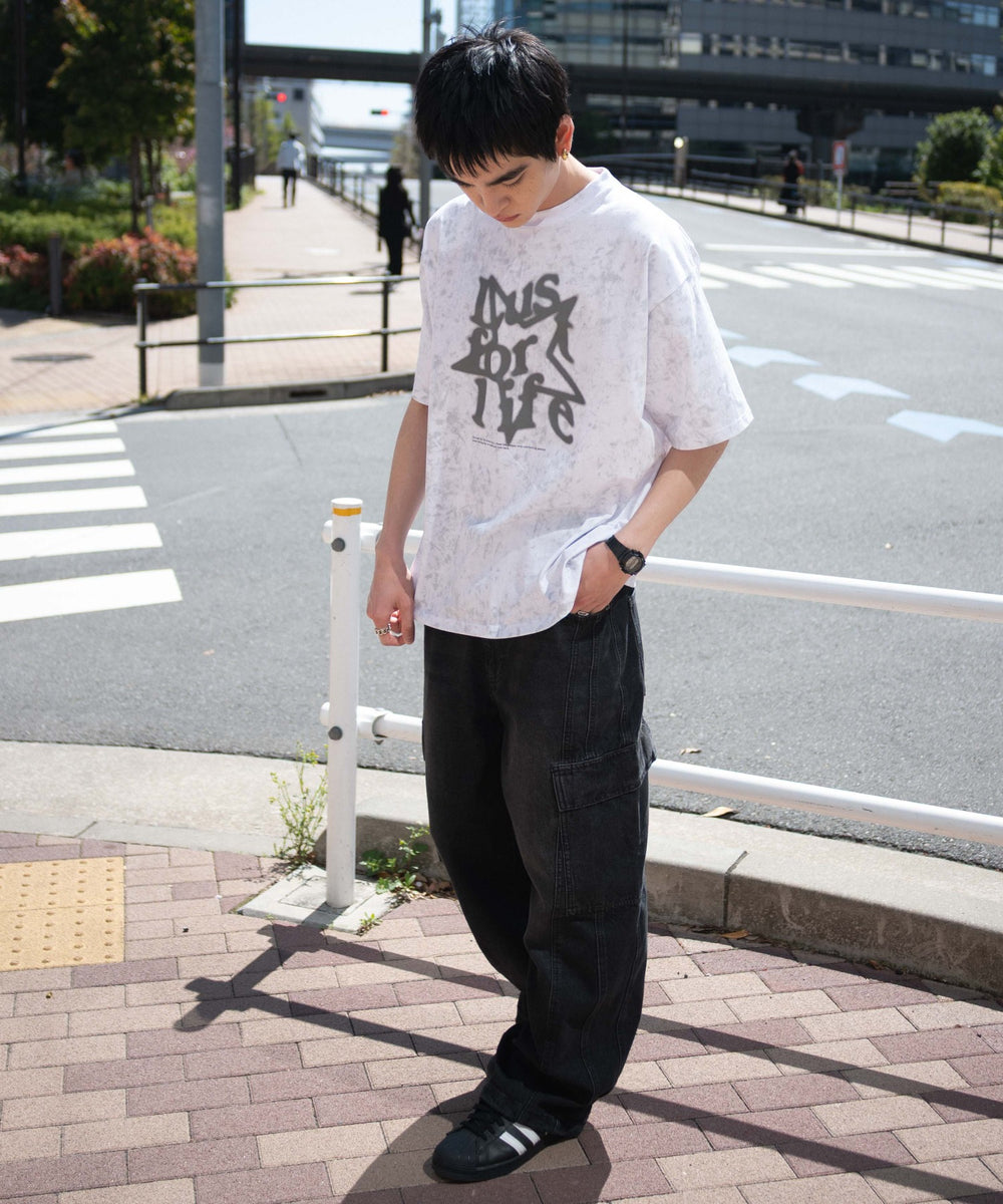 デニムブラックソノタ　モデル:180cm L着用