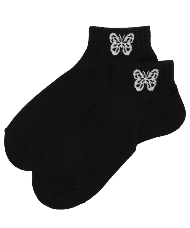 バタフライショートソックス