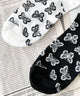 総柄バタフライショートソックス