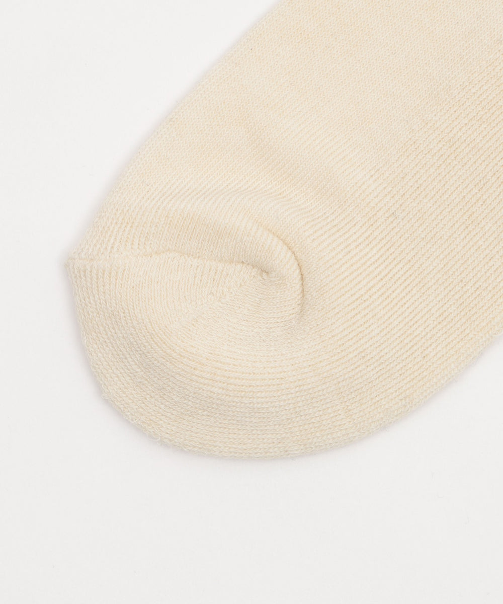 スター刺繍アンクルパイルソックス(23-25cm)