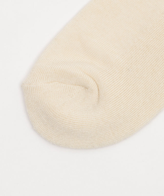 スター刺繍アンクルパイルソックス(23-25cm)