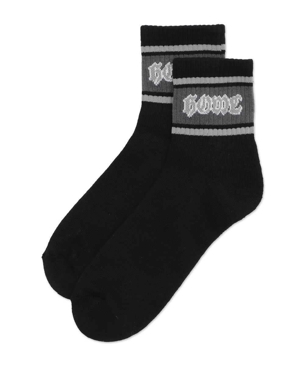 ラインロゴハイアンクルソックス(25-27cm)