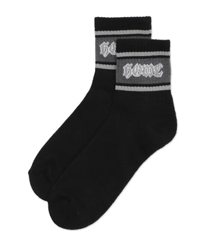 ラインロゴハイアンクルソックス(25-27cm)