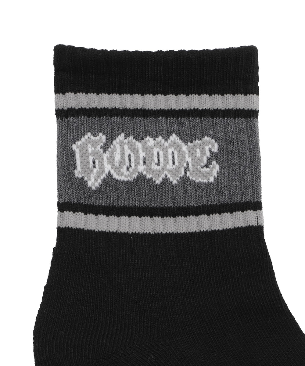 ラインロゴハイアンクルソックス(25-27cm)
