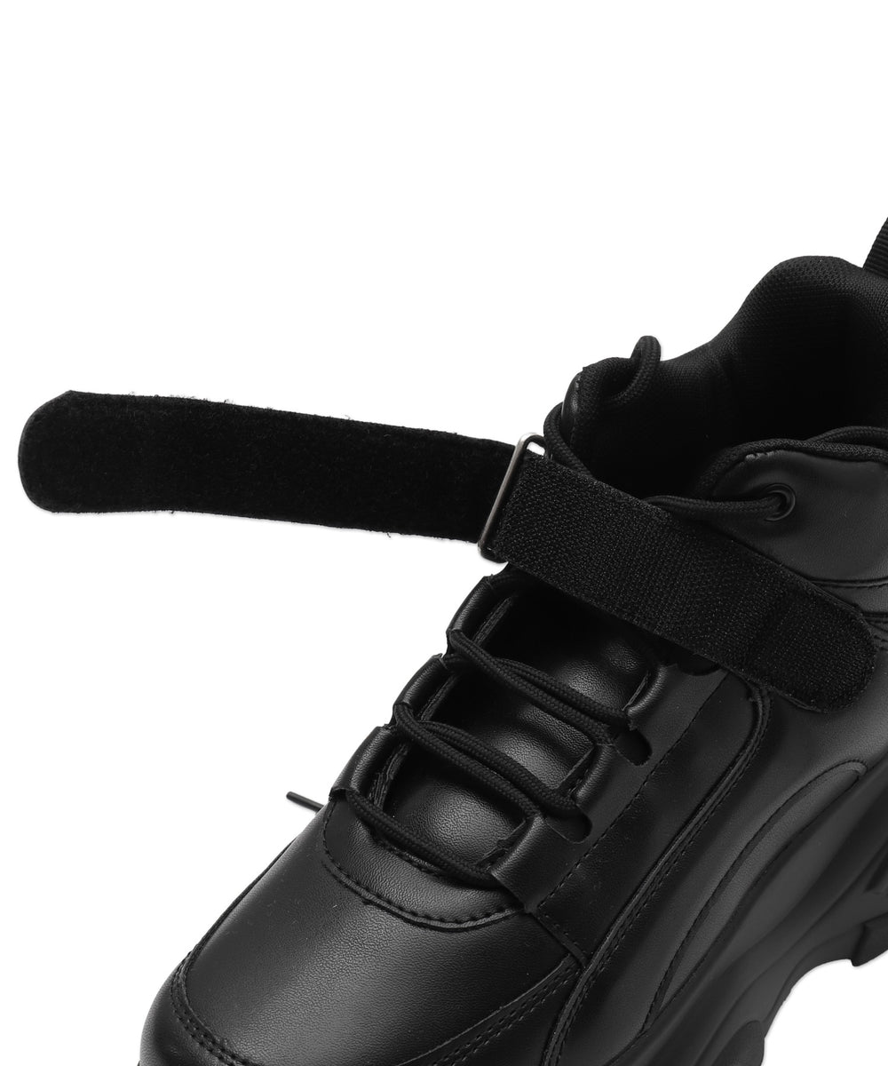 ハイカットベルト厚底スニーカー