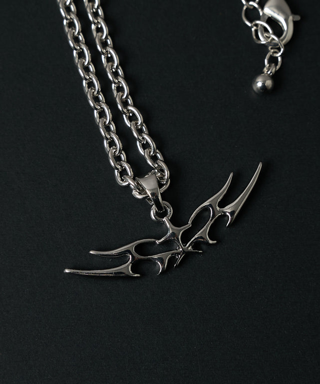 Mトライバルロゴネックレス