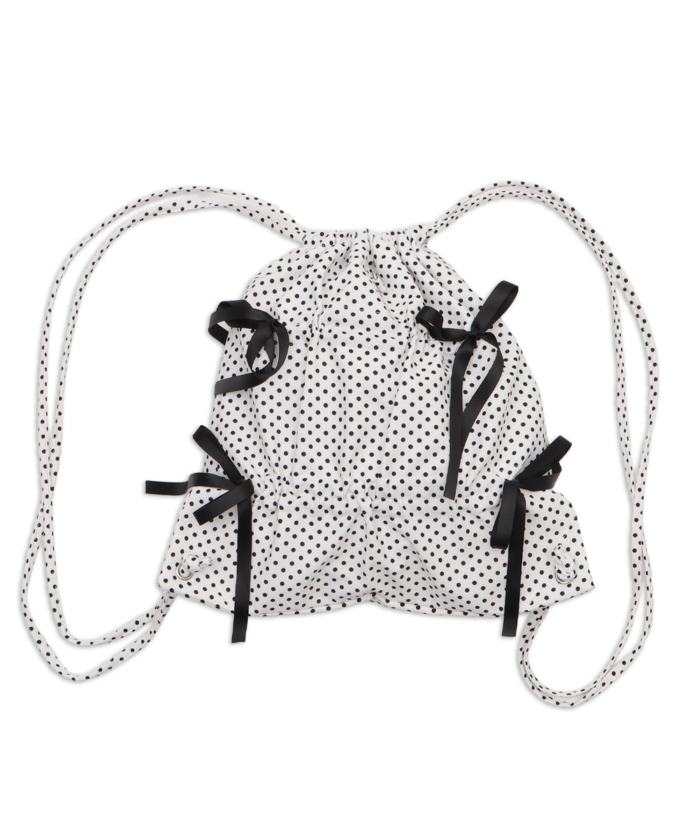 ドット柄ホワイト（柄2）