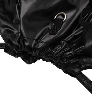 ドロストリボンギャザーナップサック