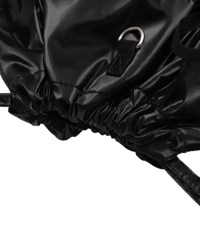 ドロストリボンギャザーナップサック