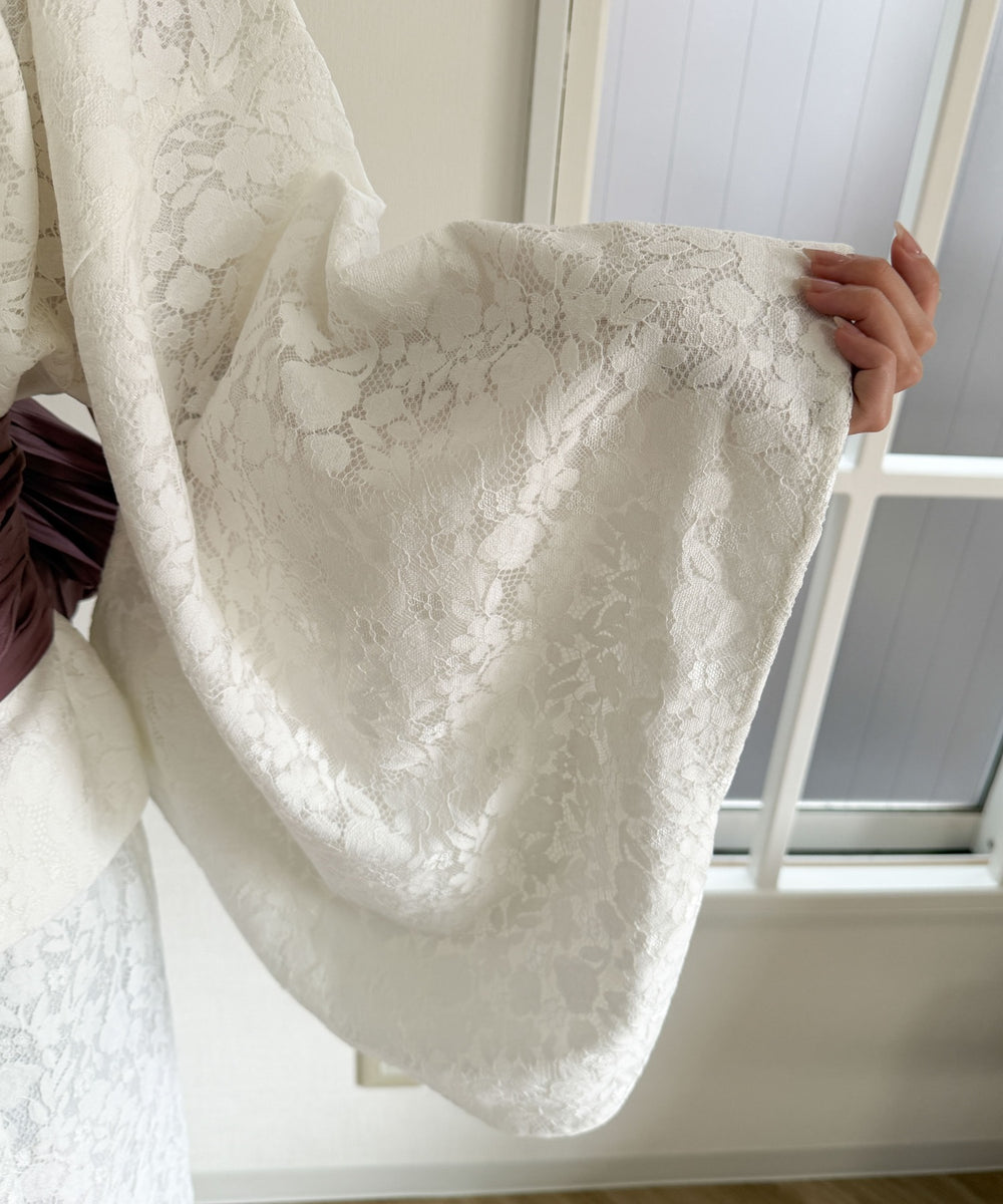 ホワイト　モデル:160cm F着用