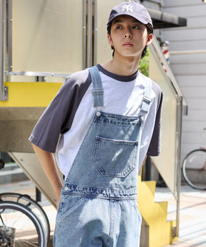 デニム淡加工 モデル：178cm M着用