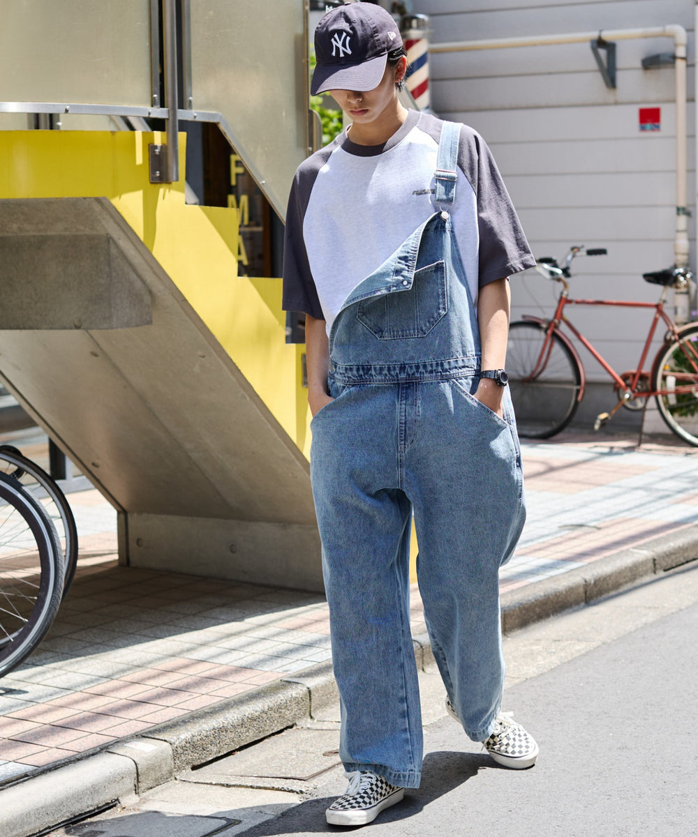 デニム淡加工 モデル：178cm M着用