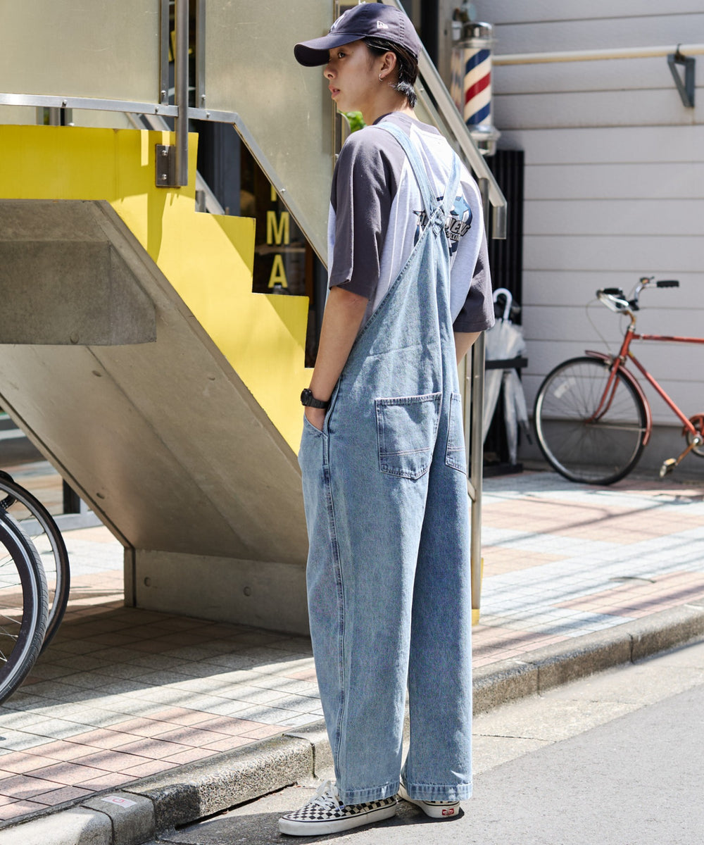 デニム淡加工 モデル：178cm M着用