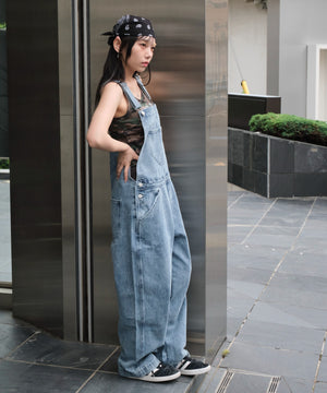 デニム淡加工 モデル：159cm S着用