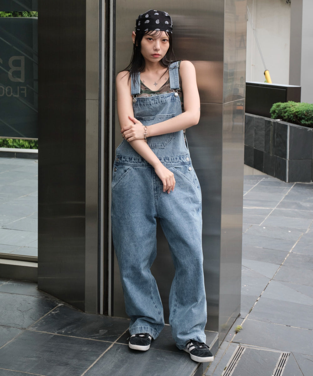 デニム淡加工 モデル：159cm S着用