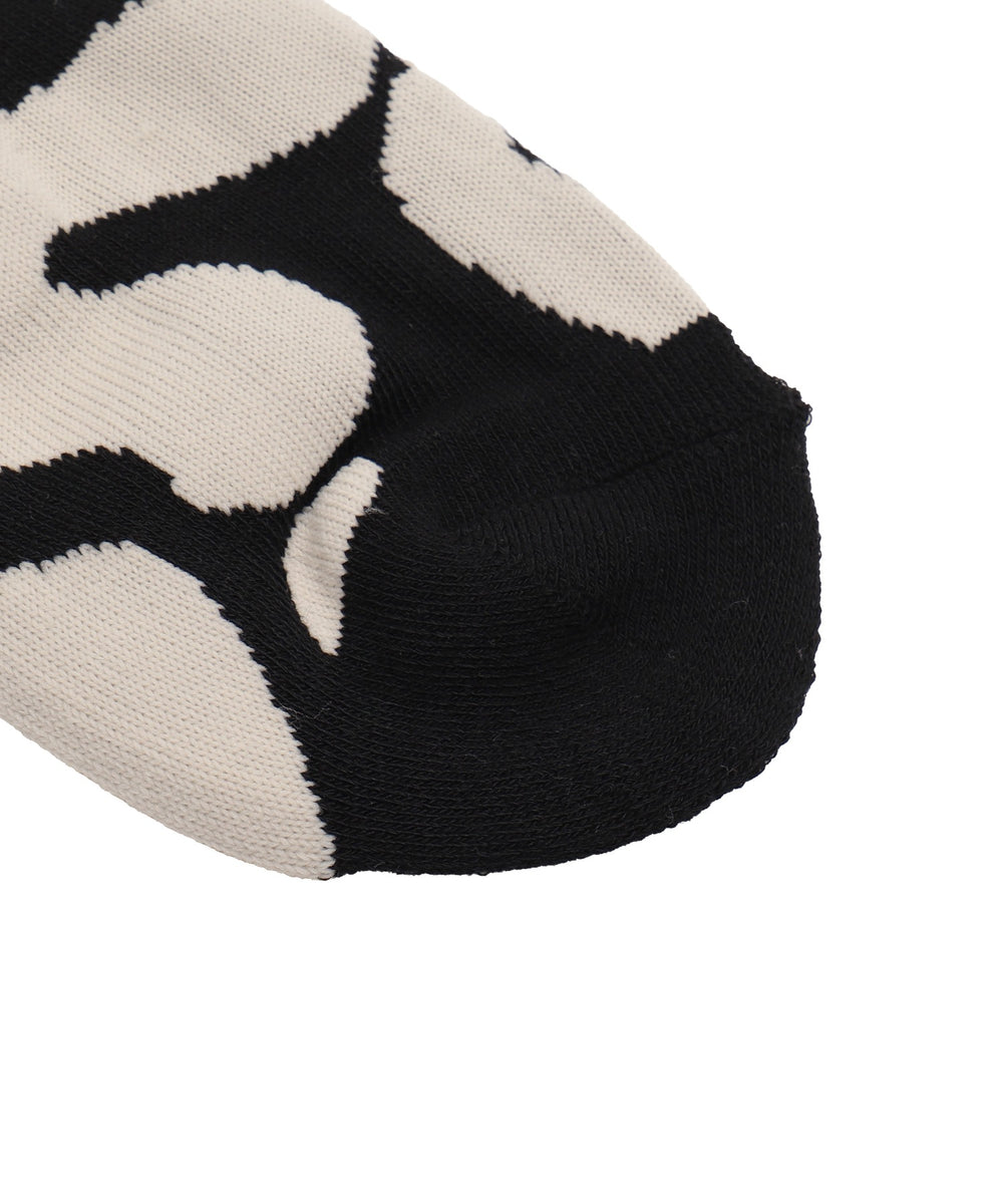 ロゴ総柄ソックス（R）(25-27cm)