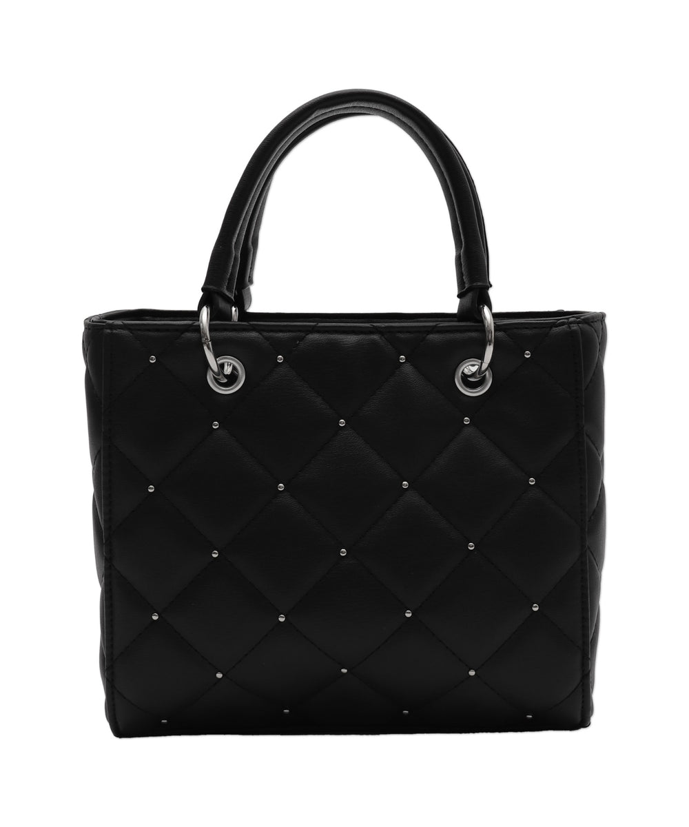 スタッズ付きキルティングスクエアショルダー