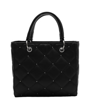 スタッズ付きキルティングスクエアショルダー