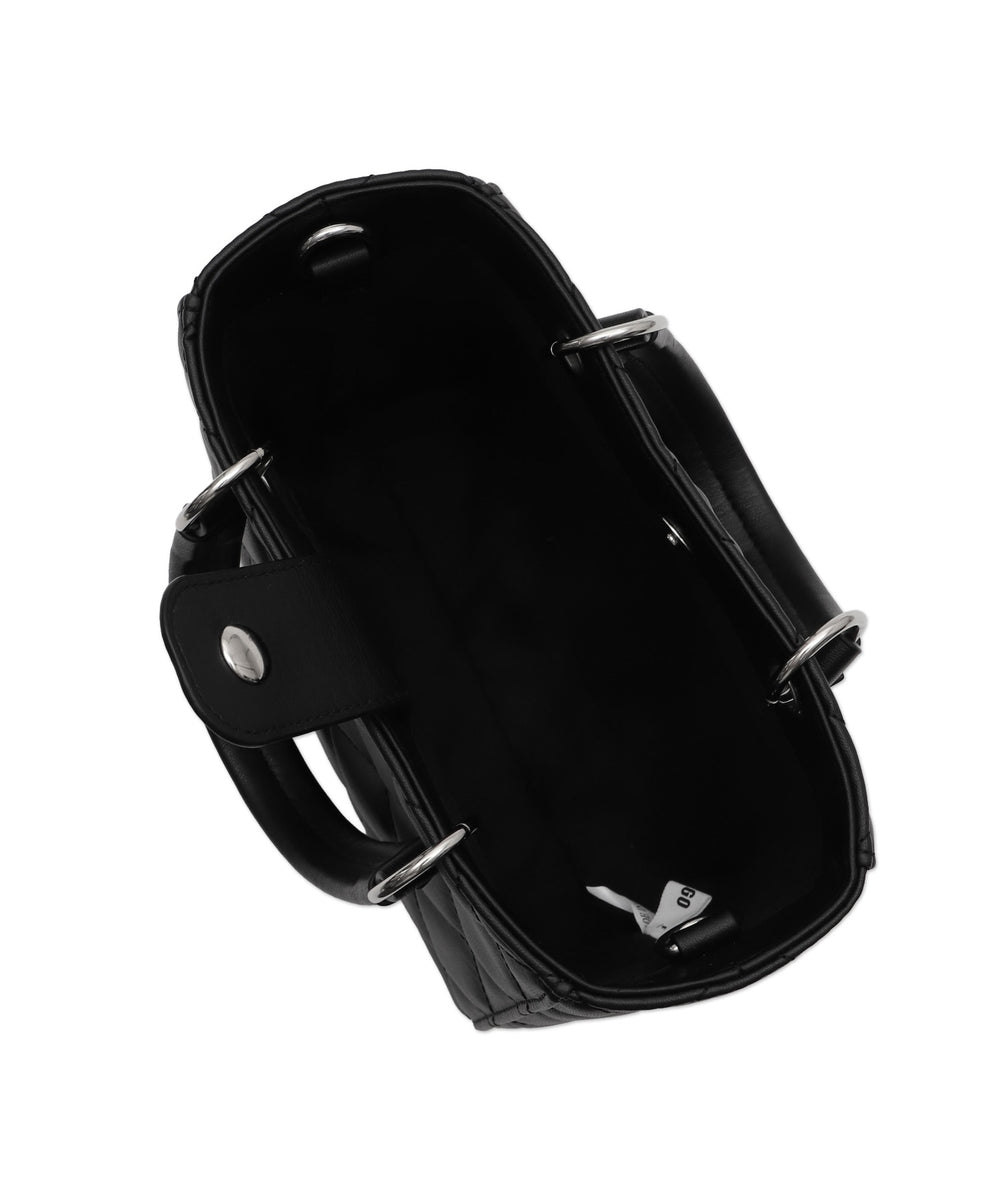 スタッズ付きキルティングスクエアショルダー