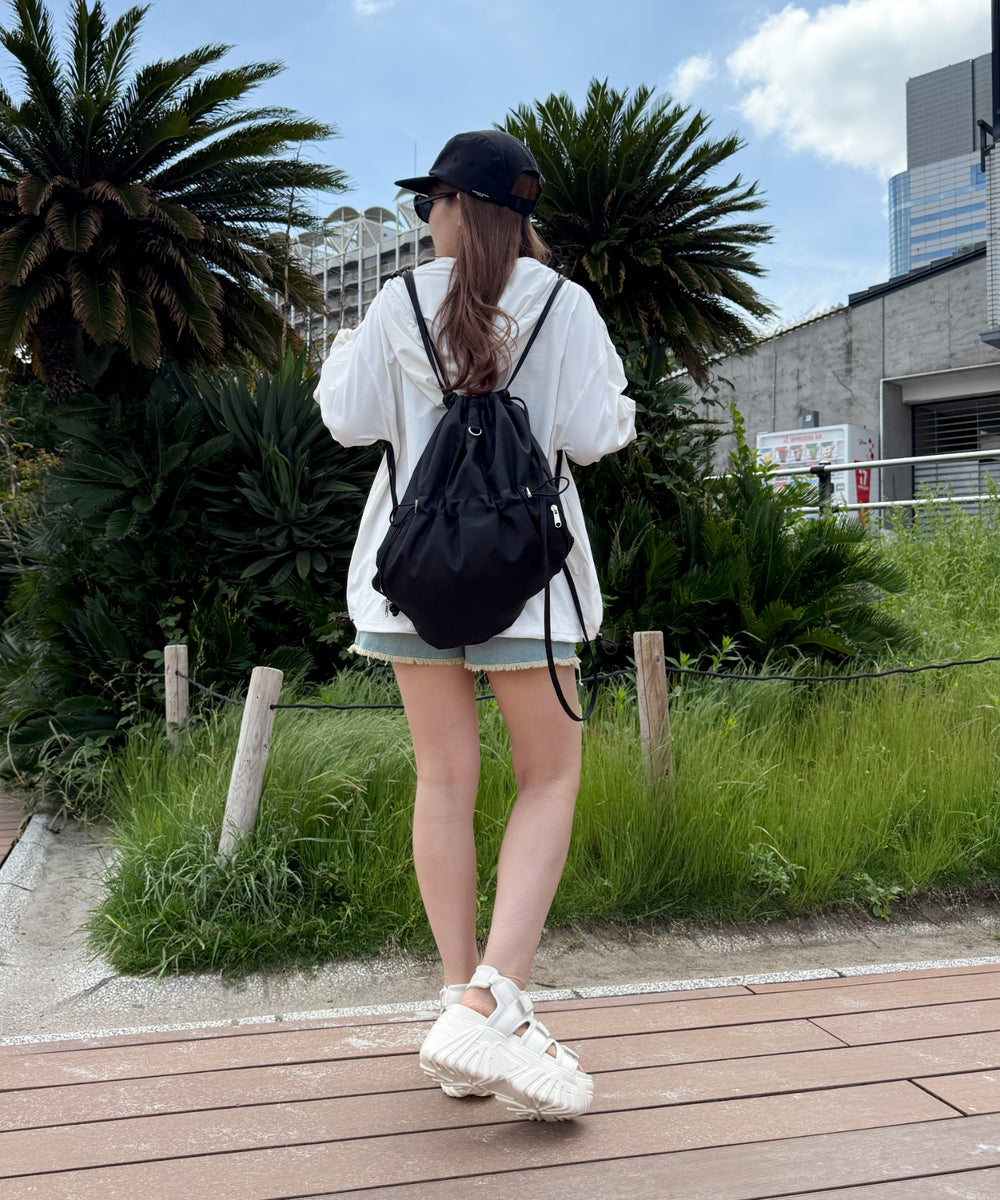 ホワイト　モデル：155cm　F着用 