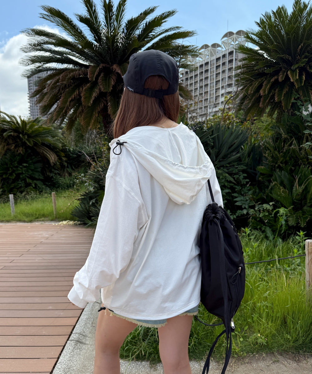 ホワイト　モデル：155cm　F着用 