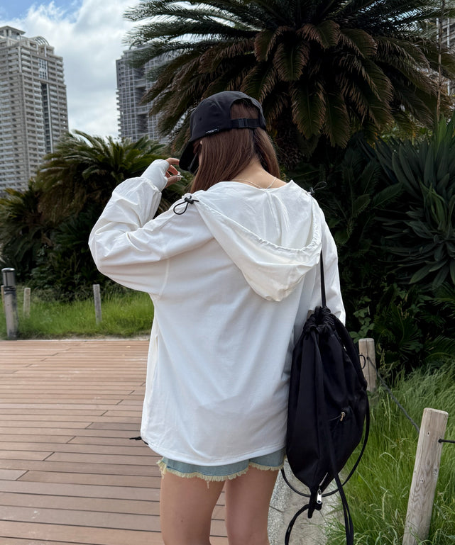 ホワイト　モデル：155cm　F着用 