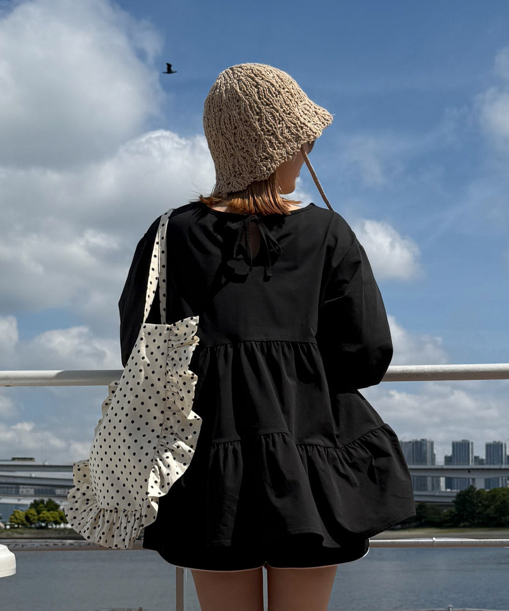 ブラック　モデル：155cm F着用