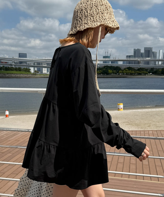 ブラック　モデル：155cm F着用