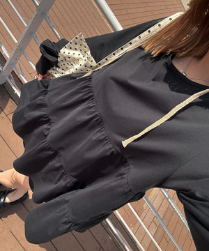 ブラック　モデル：155cm F着用