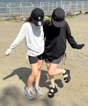 リブドロストデザイントップス