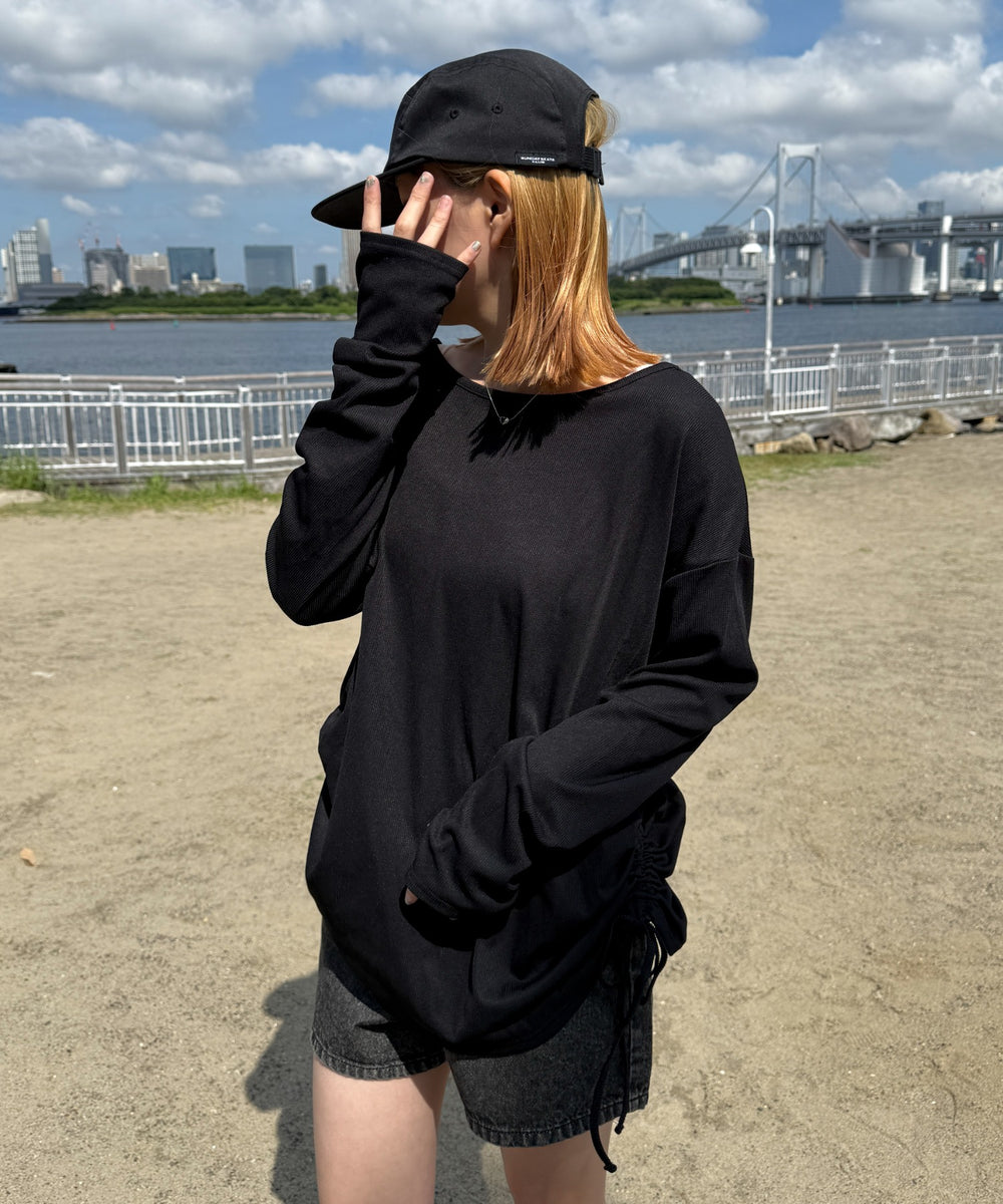 ブラック　モデル：155cm F着用