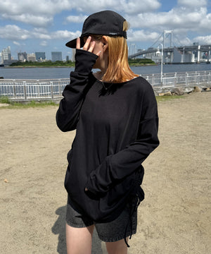 ブラック　モデル：155cm F着用